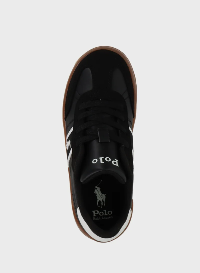 POLO RALPH LAUREN Youth Heritage Court III T-Toe Low Top Sneakers