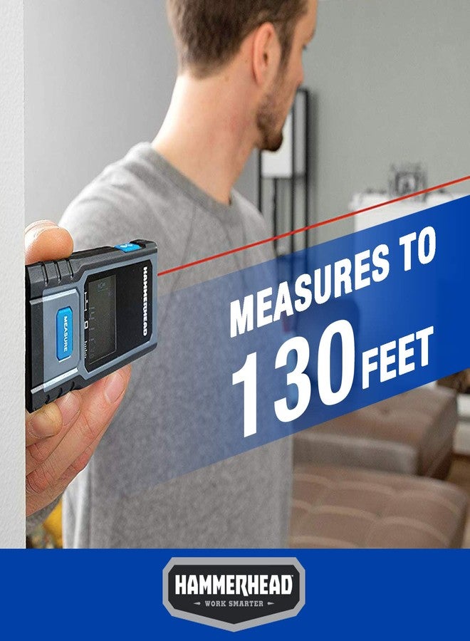 Hammerhead Rechargeable Compact 130ft Laser Measuring Tool - HLMT130 - Image 5