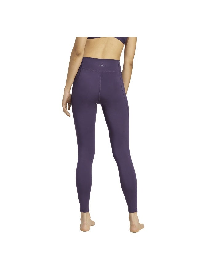 Adidas All Me Ess 1/1 Purple Training Tights For Women 2XS  - Image 3