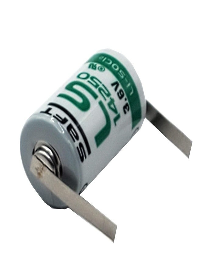 سافت بطاريتان ليثيوم SAFT LS14250_TAB 1/2AA 3.6V 1200mAh لعدادات المرافق الذكية، وأنظمة الطاقة الاحتياطية للطوارئ، والذخائر الذكية، وأجهزة الاستشعار غير المراقبة، وأنظمة تتبع RFID. رقم القطعة المصنعة: 700053، رقم المخزون الوطني: 6135-01-669-4691 - Image 4
