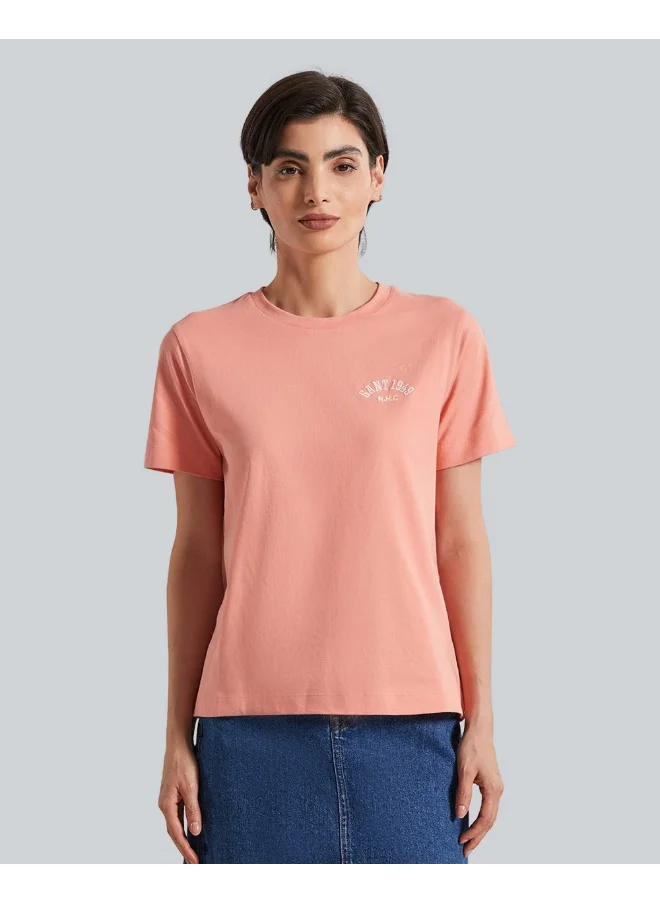 GANT Regular Fit Arch Short Sleeve T-Shirt