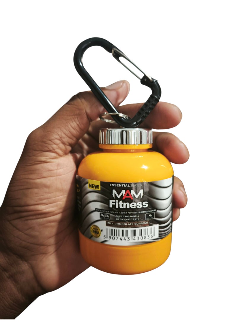 MAM 3 Pieces of Protein Shake Mini Bottles Upper and Lower Caps - Image 4