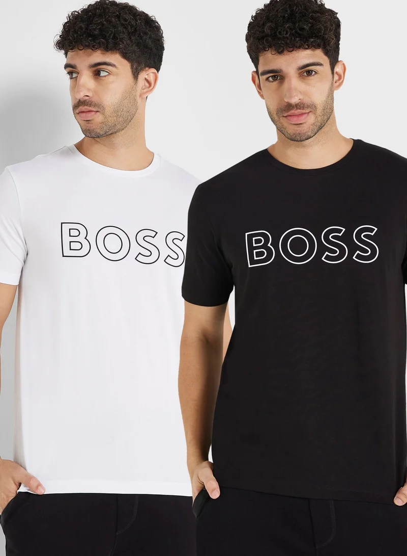 BOSS 2 Pack Logo T-Shirt