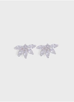 Cz Floral Earrings