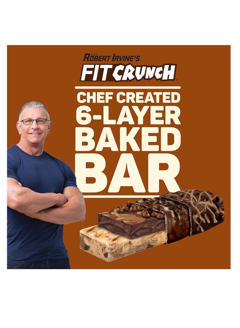 Fit Crunch Protein Bar 46gm Chocolate Chip Cookie Dough 1x9 - Image 5