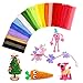 VZF Pipe Cleaners Craft SuppliesMultiColored Chenille Stems for DIY Arts Crafts ProjectGreen Pipe Cleaners Bulk Easter Basket StuffersFidget Toys for Ages 813Teen Girl GiftsKids Crafts - Image 3