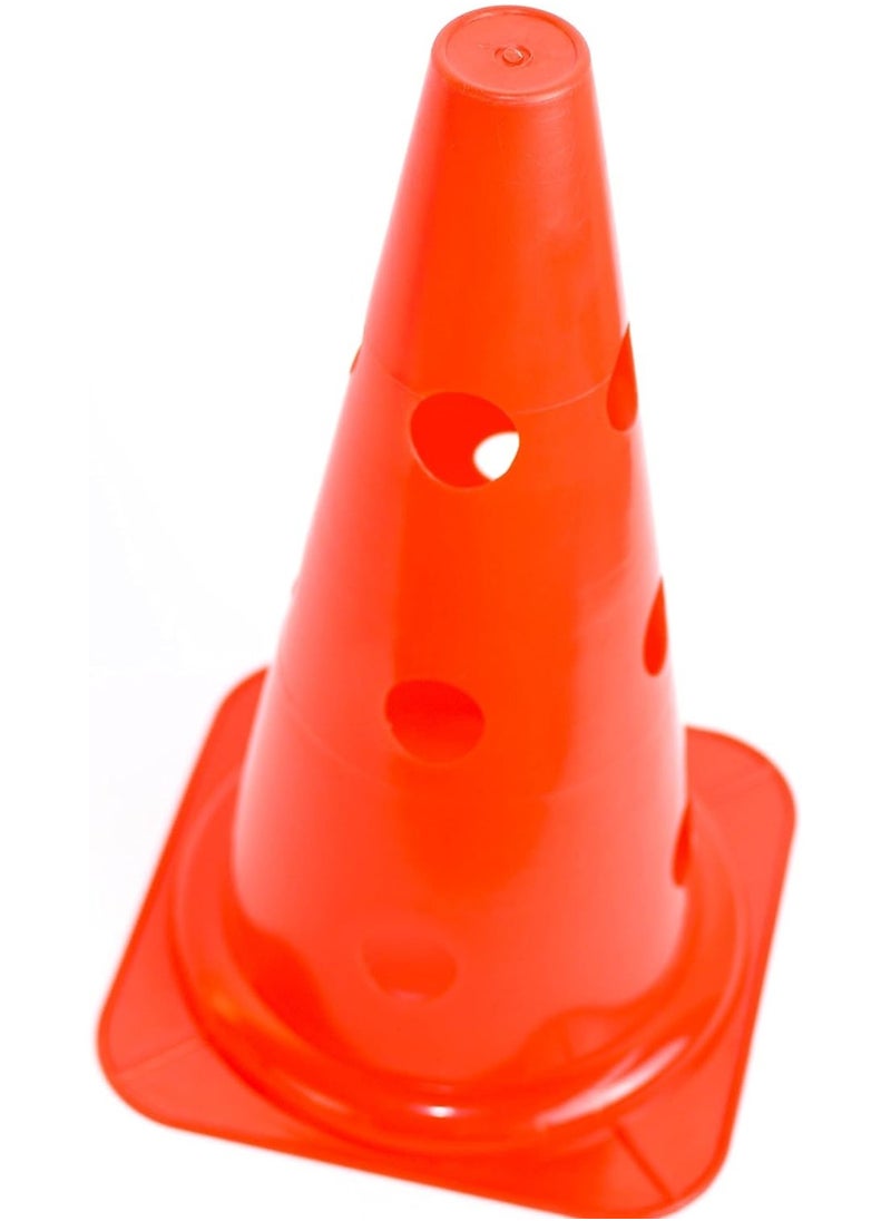 Generic Sport One 38cm Multi-Functional Cone Trainer with 12 Holes - Red  - Image 3