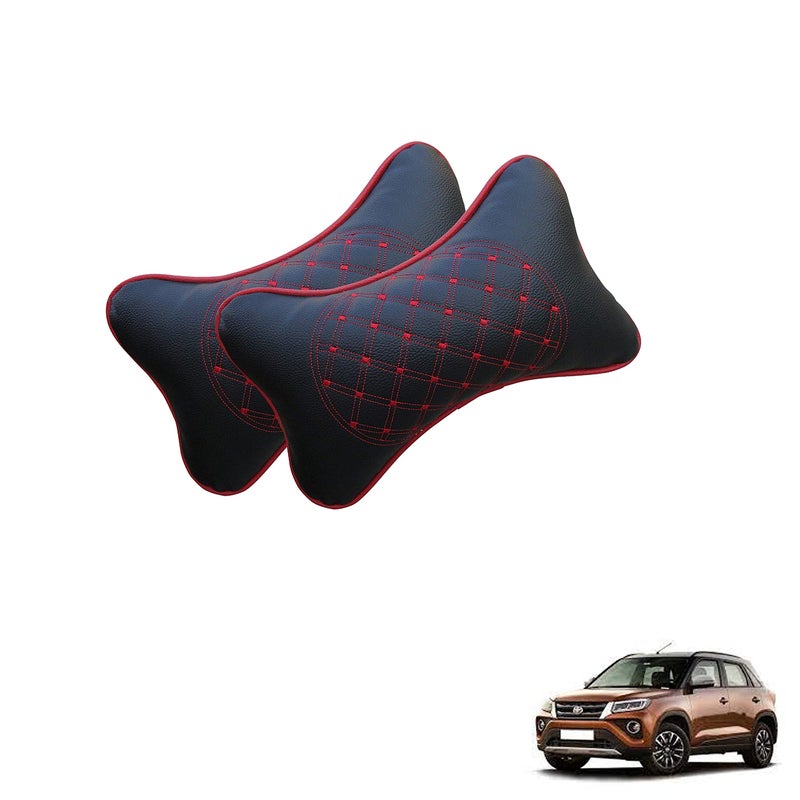 Adroitz Car Neck Rest Cushion Pillow for Toyota Urban Cru ISER Set of 2