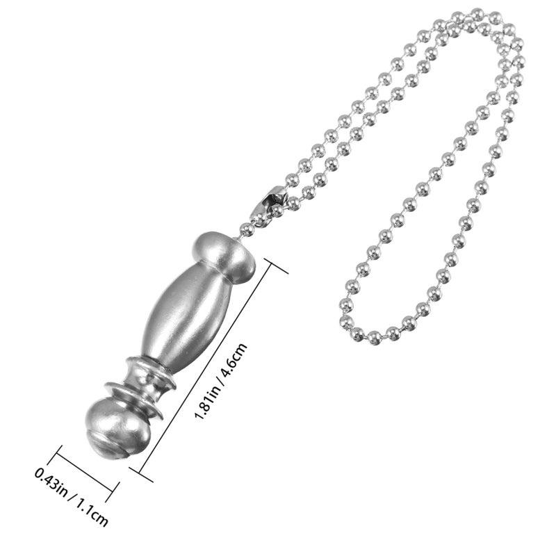 2Pcs 12 Inch Beaded Ceiling Fan Pull Chain Decorative Light Pendant for Home Cafe Bar Decor - Image 3