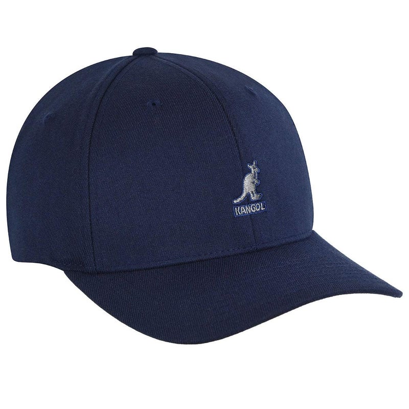 Kangol Wool Flexfit Baseball Hat for Men and Women, Large-X-Large, Dark Blue - Image 2