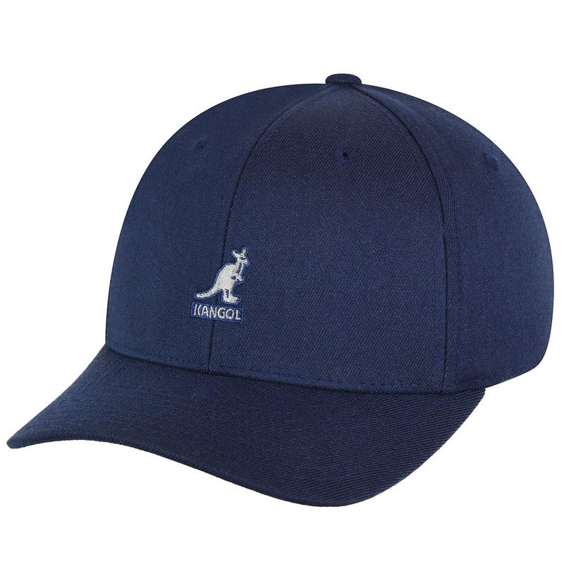 Kangol Wool Flexfit Baseball Hat for Men and Women, Large-X-Large, Dark Blue - Image 3