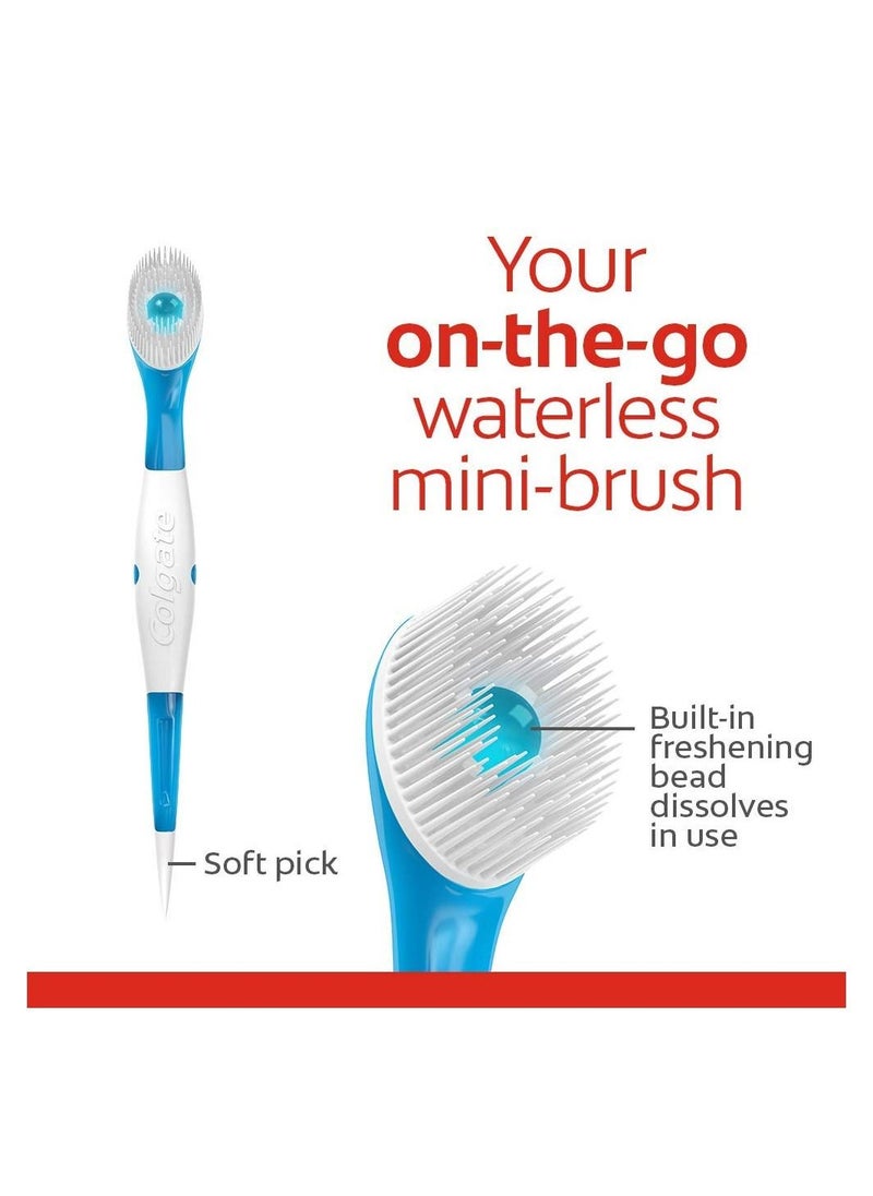 Colgate - Max Fresh Wisp Disposable Mini Toothbrush, Peppermint - 24 Count - Image 1