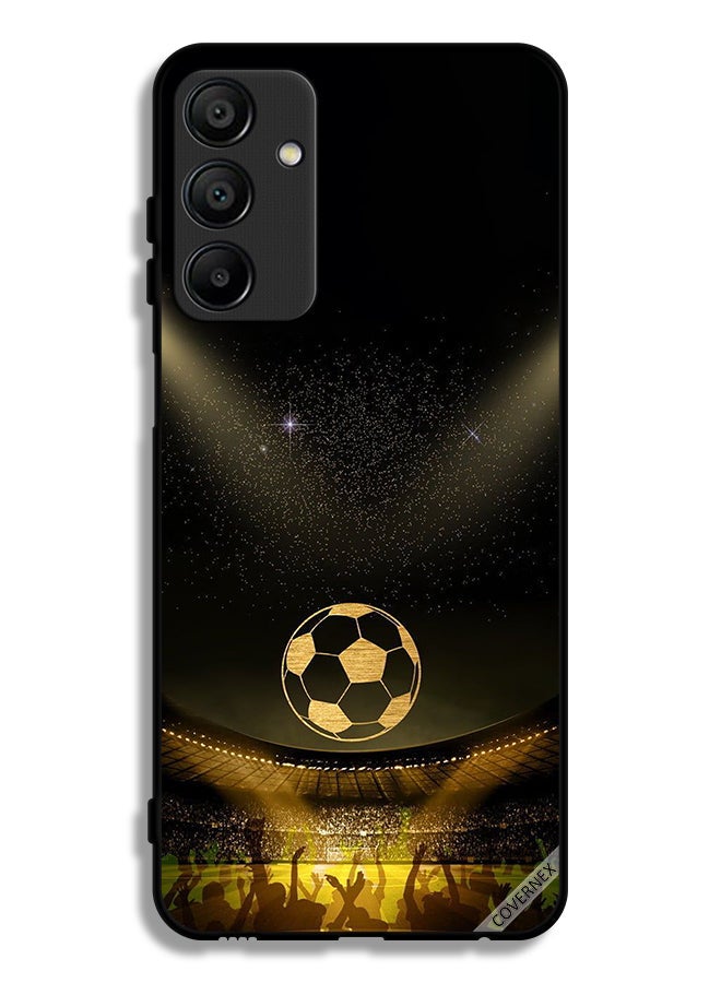 Covernex Samsung Galaxy A15 4G Protective Case Cover Black Retro Football Movie Background - Image 1