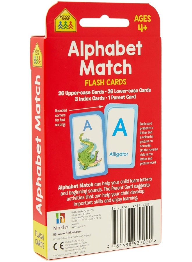 School Zone: Alphabet Match Flash Cards - Image 2