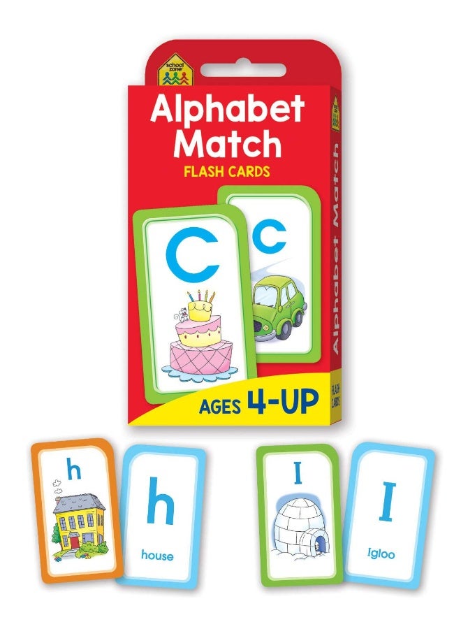 School Zone: Alphabet Match Flash Cards - Image 3