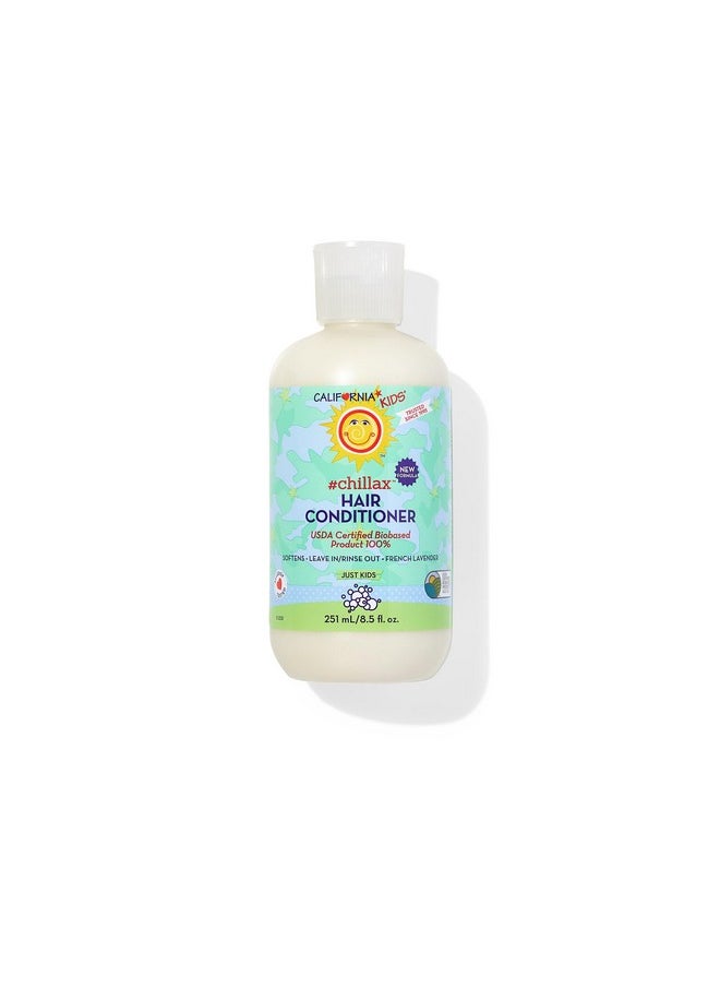 California Baby California Kids Chillax Hair Conditioner ; 100% Plantbased Ingredients ; Softens & Detangles ; Lavender Scent ; Conditioner For Dry Hair ; Allergyfriendly ; Gentle Kids Conditioner ; 251 Ml / 8.5 Oz.  - Image 2