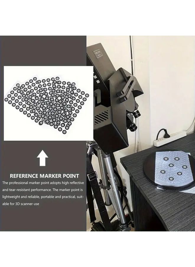 10Pcs Black 3D Scanning Spray Markers 6mm Dots For Optical Tracking And 3D Printers - Image 4