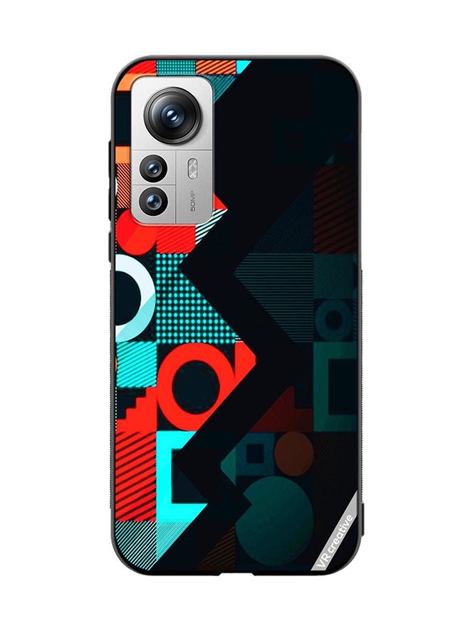 VR CREATIVE Protective Case Cover For Xiaomi 12 Pro Texture Design Multicolour - Image 1