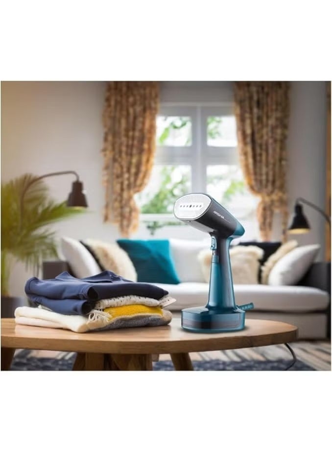 Arshia Handheld Steam Iron Black & Blue HS115-3241 - Image 2