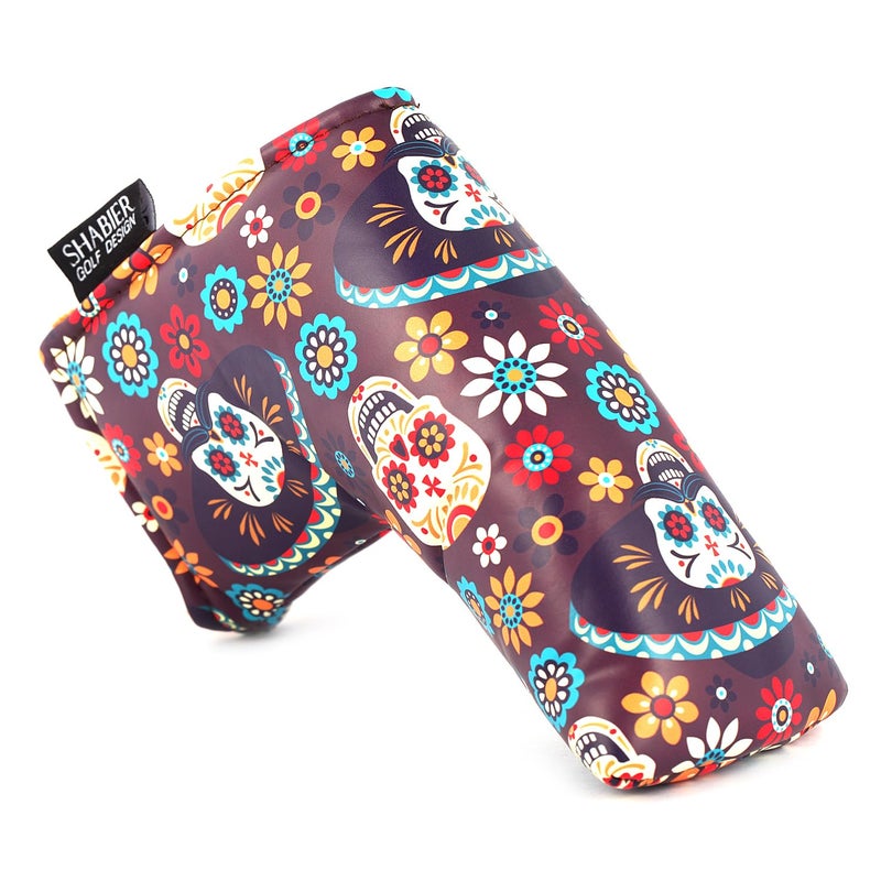 SHABIER Golf Putter Cover Skull Design Headcover for Blade Golf Putter Head Cover - Image 1