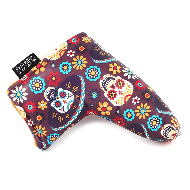 SHABIER Golf Putter Cover Skull Design Headcover for Blade Golf Putter Head Cover - Image 2