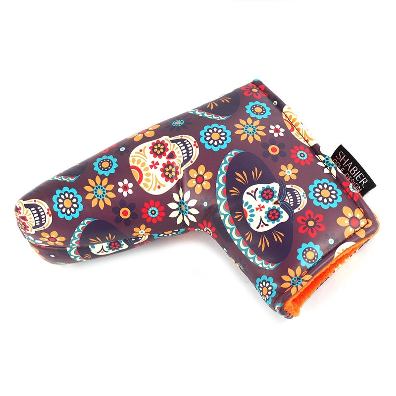 SHABIER Golf Putter Cover Skull Design Headcover for Blade Golf Putter Head Cover - Image 5