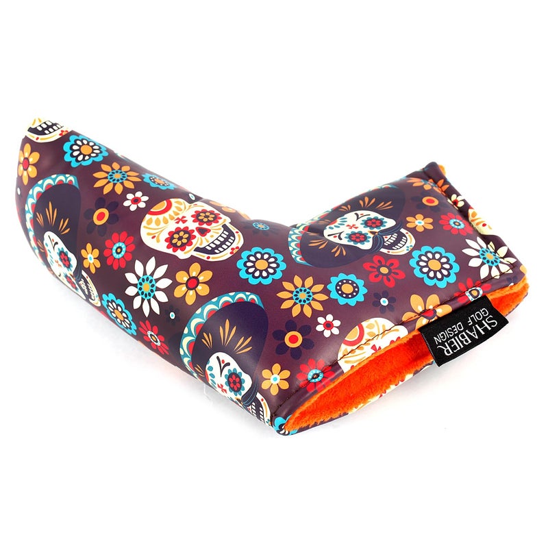 SHABIER Golf Putter Cover Skull Design Headcover for Blade Golf Putter Head Cover - Image 3