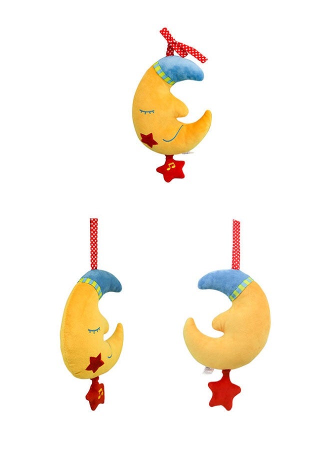 general Baby toys 0-3 years old music toys cute cartoon plush toys moon bell - Image 2