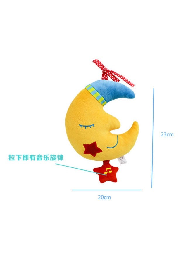 general Baby toys 0-3 years old music toys cute cartoon plush toys moon bell - Image 3
