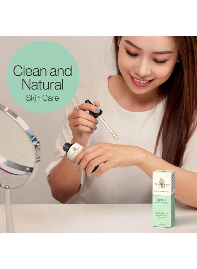 CO Gaia Body Care 5% Bakuchiol Oil Organic - Anti Aging, Anti Wrinkle, Reduces Fine Lines, Smooths Skin, Hydrates - Botanical Vegan - Natural Retinol Alternative Facial Oil (1oz, Rose) - Image 4