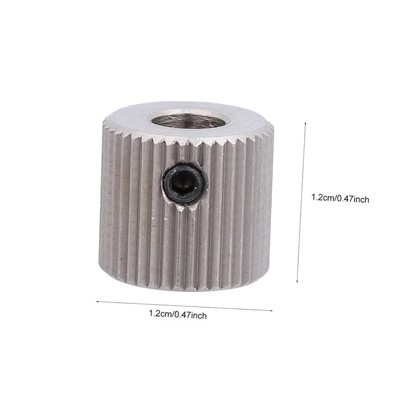 Unomor 4 قطع من ترس القيادة البثق الفولاذ المقاوم للصدأ عجلة الطابعة استبدال مقاوم للصدأ قطع طابعة DIY - Image 3