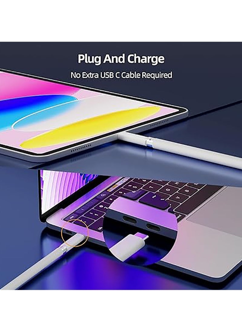 Generic USB-C to Pencil 1st Generation Male Adapter for iPad 10th, Bluetooth Pairing and Charging for Apple Pen i Pencil Gen 1 with iPad 10 2023 Tablet USB Type C Charger to Female Lightning Connector（No OTG）  - Image 4