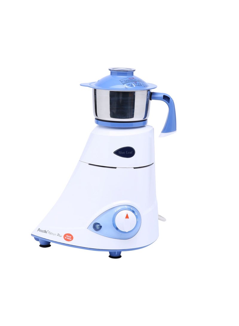 Preethi Blue Leaf Plat Mixie 750W 750.0 W PREETHI-MG-139/03 White/Blue/Silver - Image 2