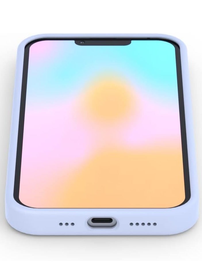 BORTONY iPhone 13 Case Liquid Silicone Anti Scratch Anti Fingerprint Soft Silky Touch Shockproof Protective Cover for Apple iPhone 13 - Image 3