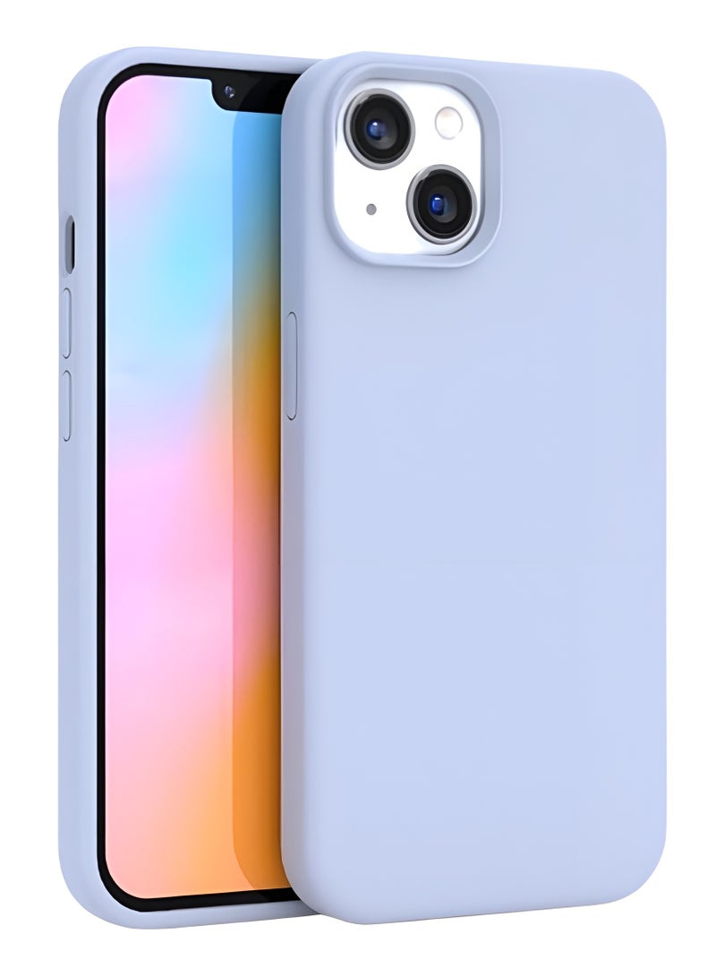 BORTONY iPhone 13 Case Liquid Silicone Anti Scratch Anti Fingerprint Soft Silky Touch Shockproof Protective Cover for Apple iPhone 13 - Image 1