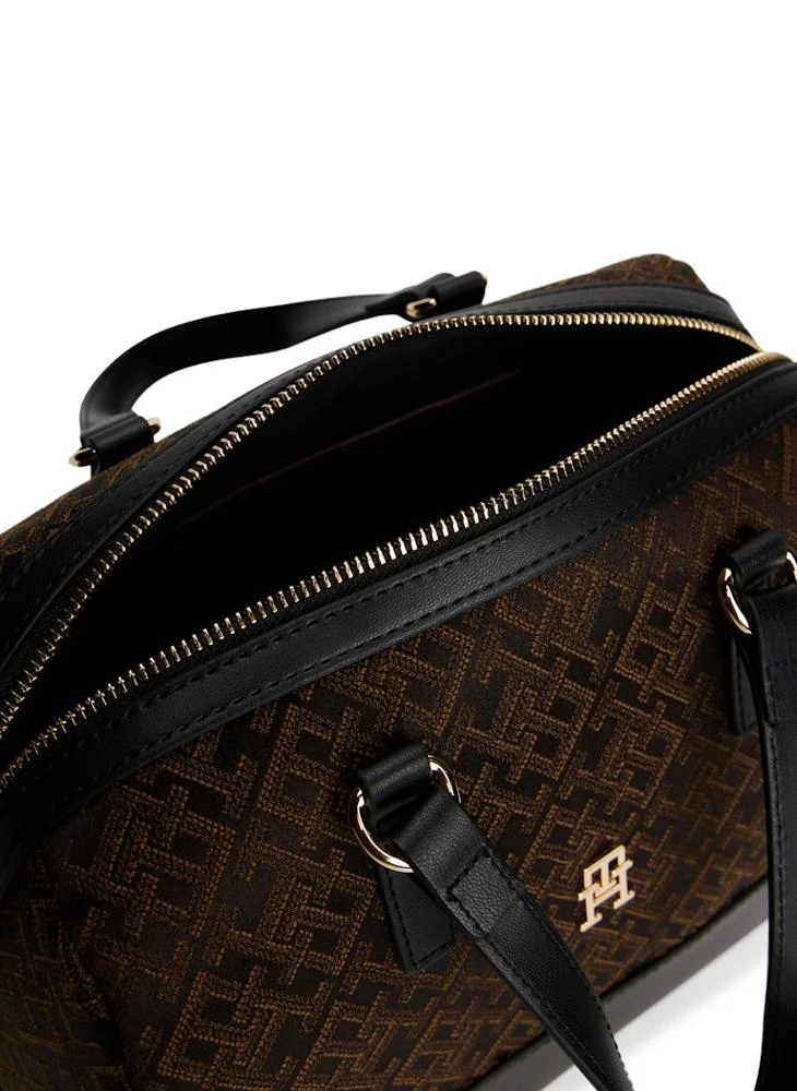 تومي هيلفيغر Logo Jacquard Duffle Bag