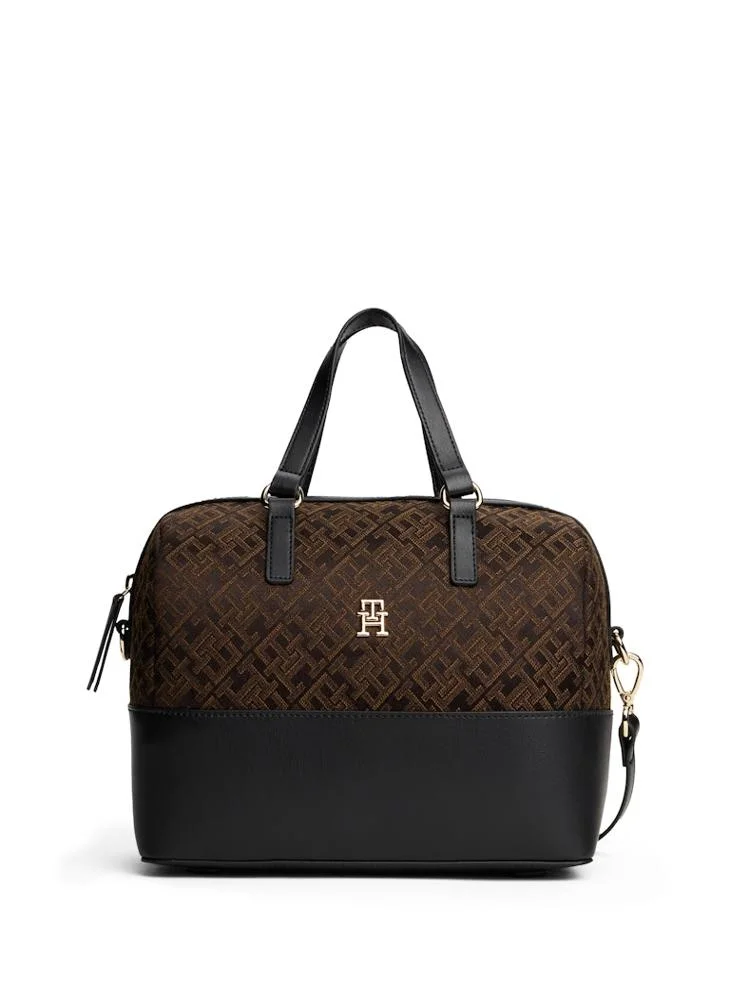 TOMMY HILFIGER Logo Jacquard Duffle Bag