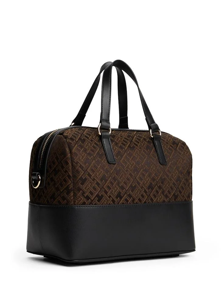 تومي هيلفيغر Logo Jacquard Duffle Bag