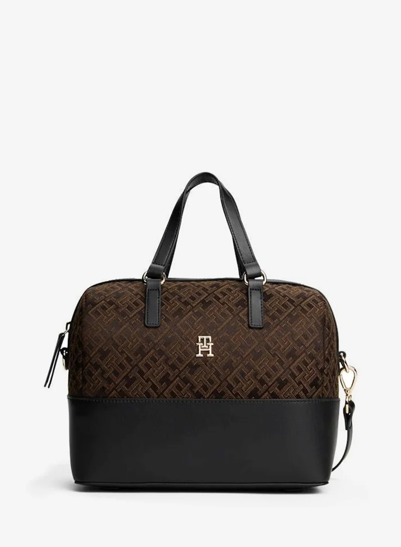 TOMMY HILFIGER Logo Jacquard Duffle Bag
