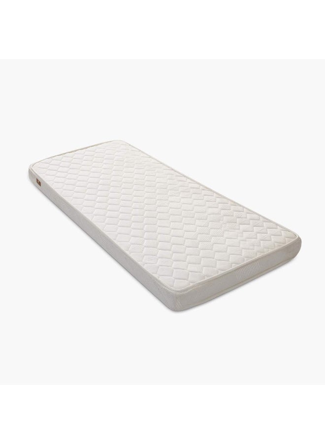 مرتبة طبية بحجم فردي - مرتبة متوسطة الصلابة بسمك 10 سم مع قماش قابل للتنفس | مرتبة أورثو بزنبرك بونيل قابلة للعكس مع تخفيف الضغط لجميع النائمين، 90 × 190 سم - Image 1