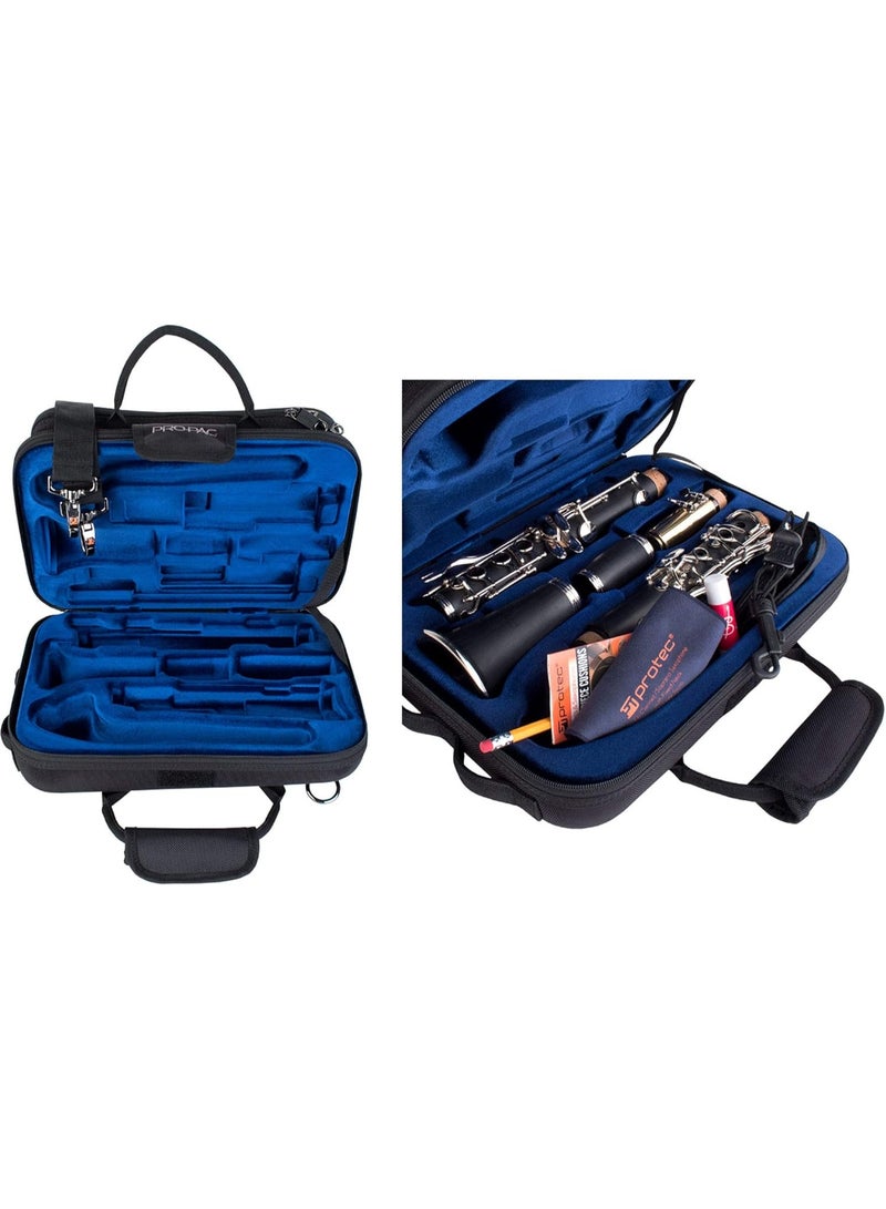 ProTec Protec Bb Clarinet Slimline PRO PAC Case, Black, Model PB307  - Image 3