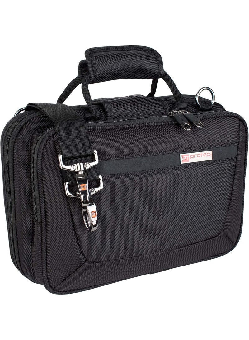 ProTec Protec Bb Clarinet Slimline PRO PAC Case, Black, Model PB307  - Image 1