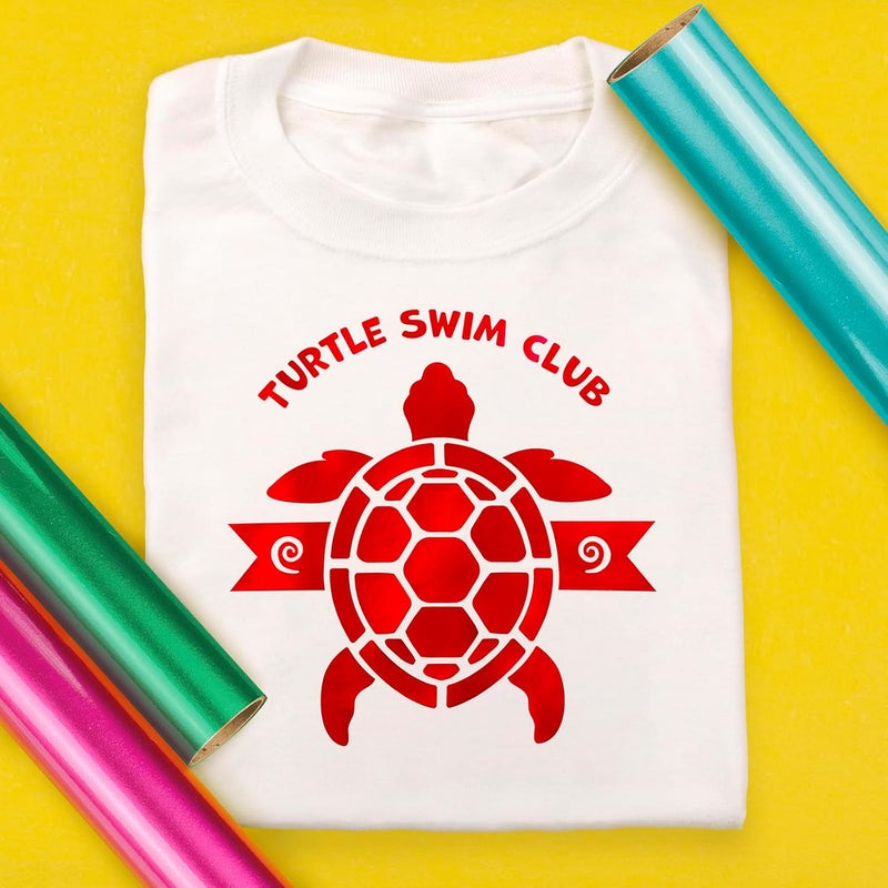 SISER فيلم نقل الحرارة سيسر إيزي ويد 118 × 5 قدم رول أحمر كهربائي متوافق مع روميو وجولييت وأدوات القطع الاحترافية أو الحرفية قابل للتكديس معتمد من CPSIA - Image 4