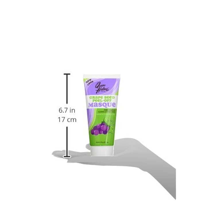 Queen Helene Facial Masque, Grape Seed Peel-Off, 6 Oz - Image 3