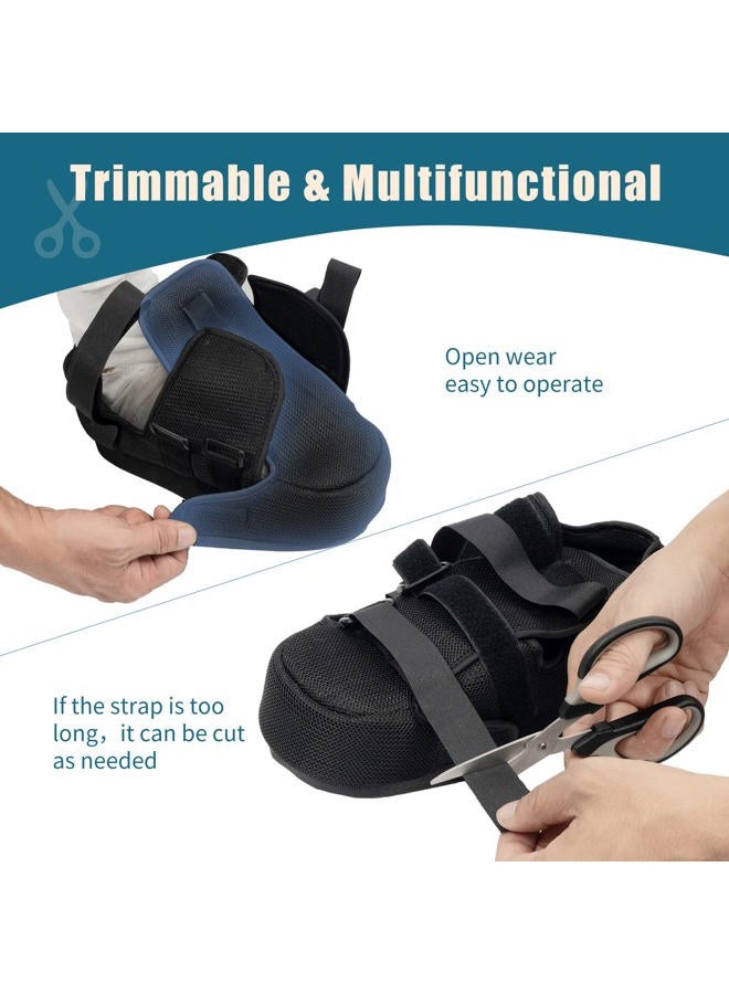 GHORTHOUD Forefoot Off-Loading Post Op Shoe Closed Toe Medical Walking Boot for Broken Toe Orthopedic Foot Brace for Post Bunion Hammertoe Surgery Brace (L) - Image 5