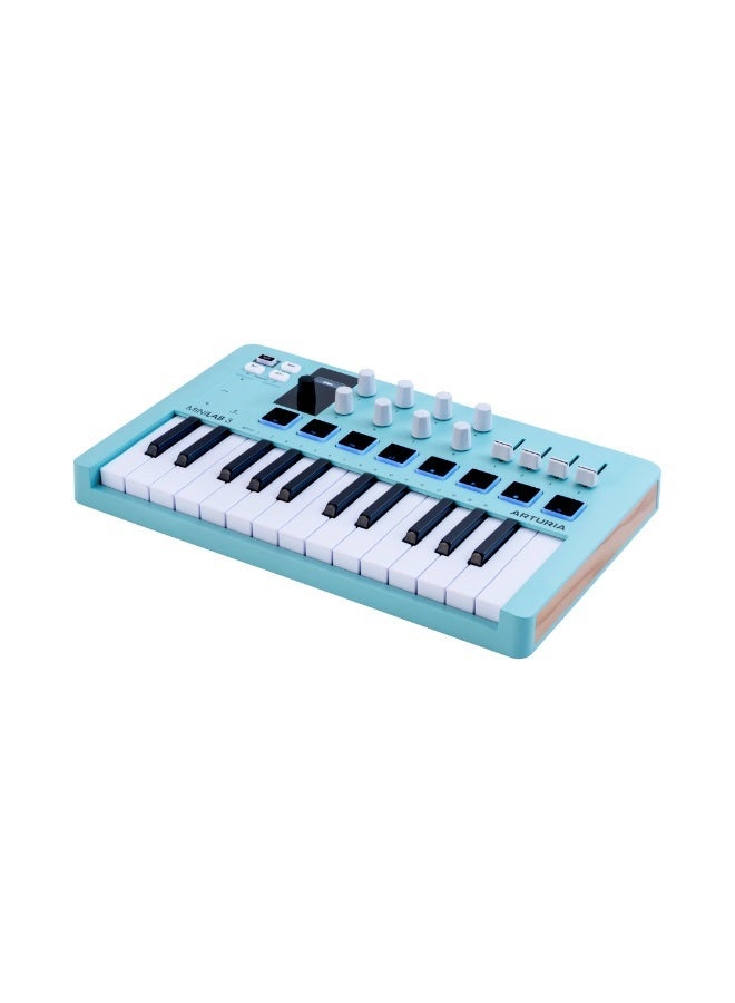 Arturia MiniLab MK3 25-key Midi Keyboard Controller â€“ Aquamarine - Image 4