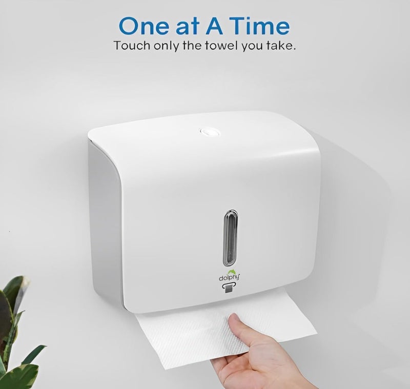 DOLPHY موزع مناديل يد صغيرة مطوية - أبيض - Image 3
