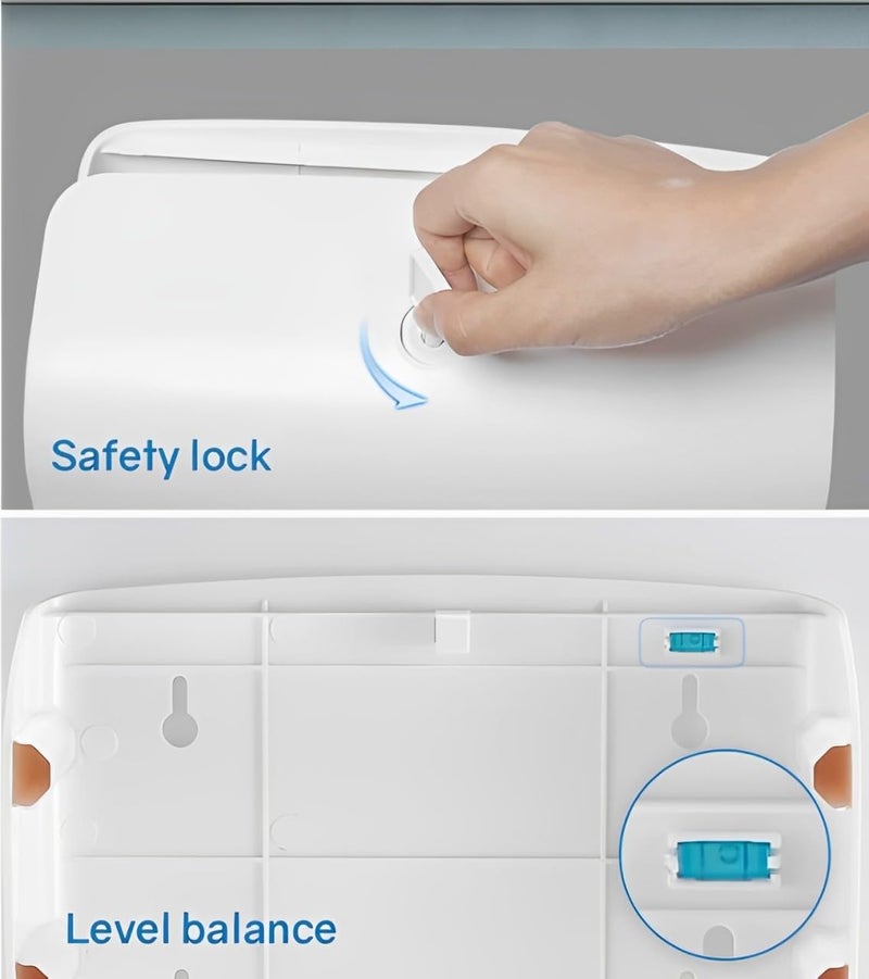 DOLPHY موزع مناديل يد صغيرة مطوية - أبيض - Image 5