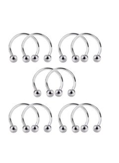 Generic BForbidden Body Jewelry Horseshoe Septum Rings Internally Threaded Small Nose Hoop Surgical Steel 1 pieces  - Image 1