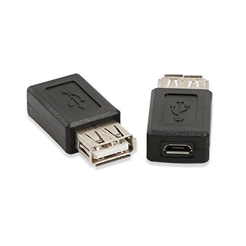ELECTOP 2 Pack USB 2.0 A Female to USB Micro Female Adapter Converter - Image 5